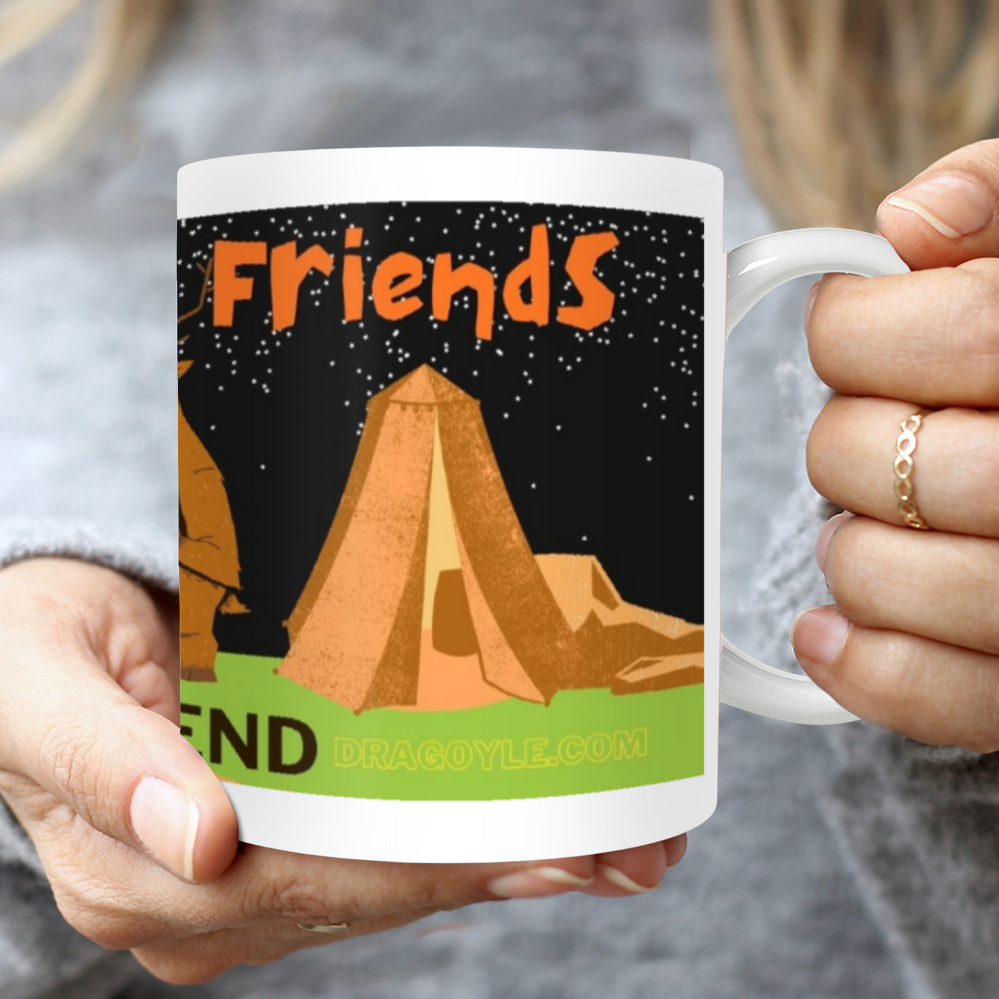 Campfire & Friends 11oz Mug