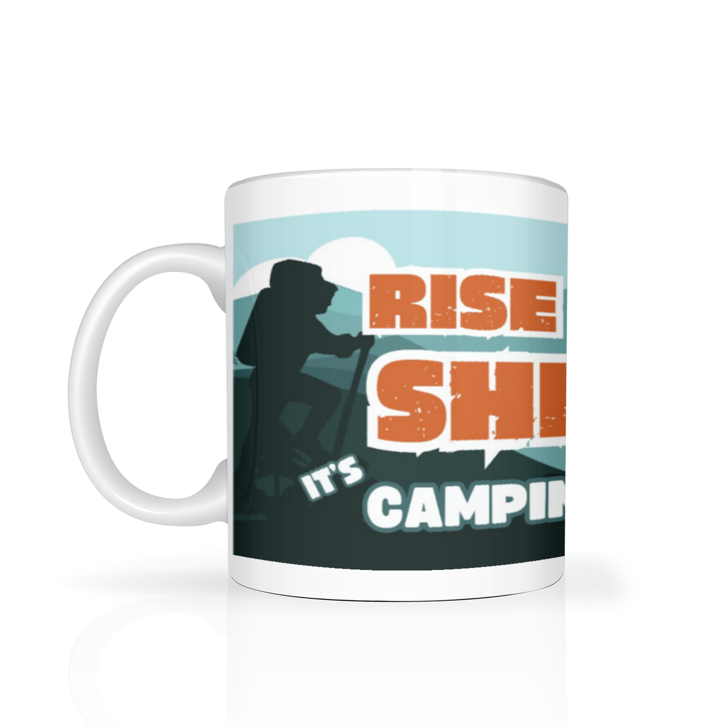 Wake up with a cup of motivation in hand! Our Rise and Shine 11oz Camping Mug is perfect for any outdoor adventure. Its lightweight design makes it easy to pack, while the durable material can withstand any rugged terrain. Start your day off right with this stylish and practical mug.