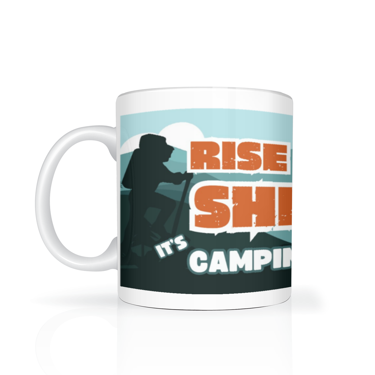 Wake up with a cup of motivation in hand! Our Rise and Shine 11oz Camping Mug is perfect for any outdoor adventure. Its lightweight design makes it easy to pack, while the durable material can withstand any rugged terrain. Start your day off right with this stylish and practical mug.