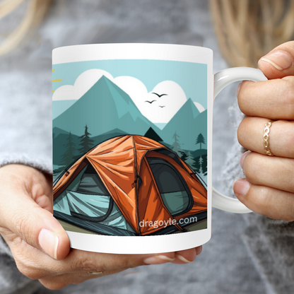 Wake up with a cup of motivation in hand! Our Rise and Shine 11oz Camping Mug is perfect for any outdoor adventure. Its lightweight design makes it easy to pack, while the durable material can withstand any rugged terrain. Start your day off right with this stylish and practical mug.