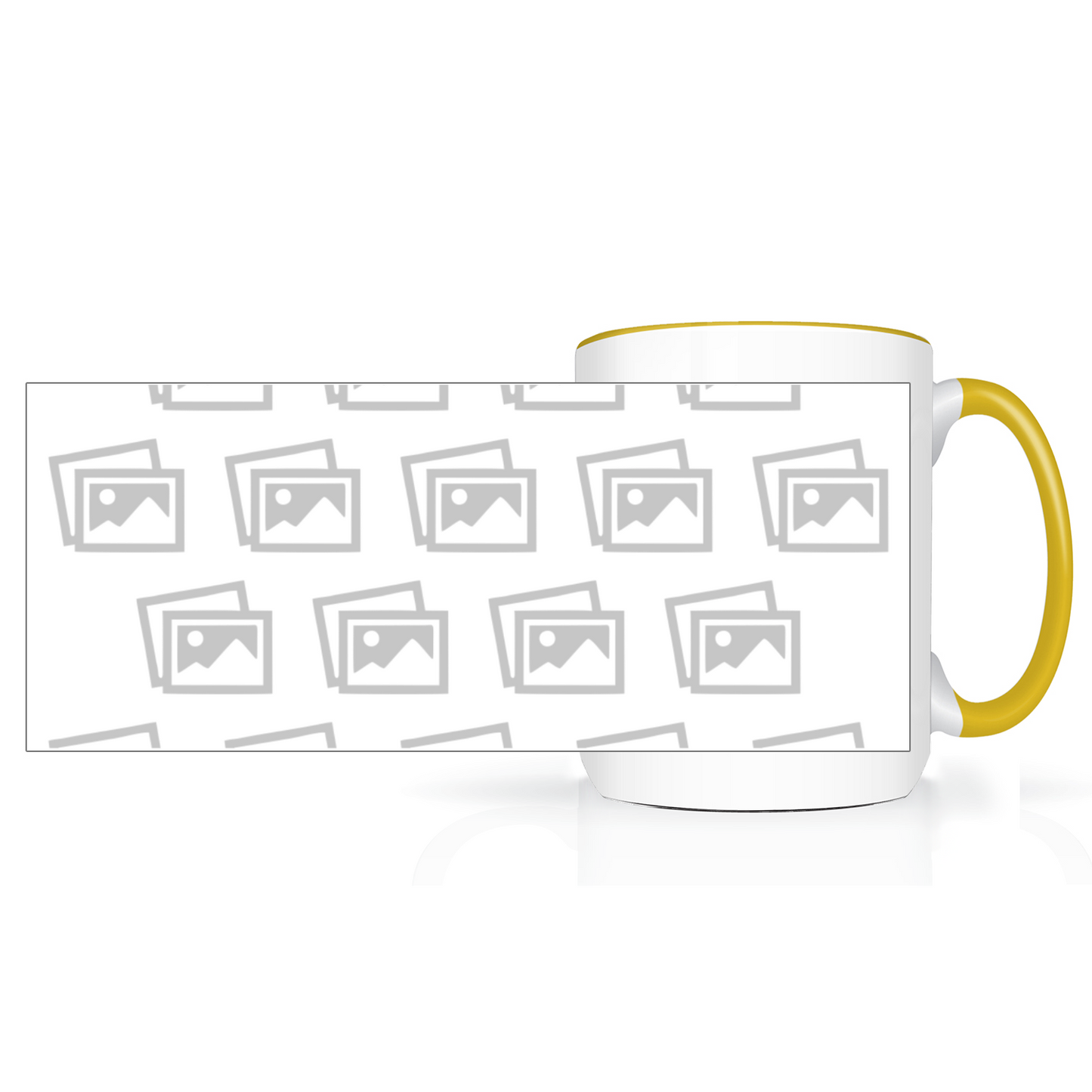 Make your morning coffee truly special with our Your Own Photo &amp; Text Premium Color Accented 15oz Mugs! Display your favorite memories or customize with a personal message for a unique touch. These mugs are not only functional, but also add a cozy and sentimental touch to your daily routine. 