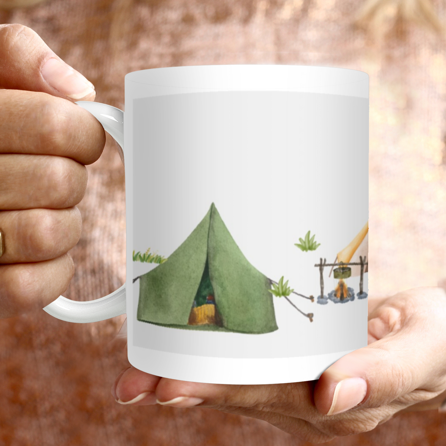 Escape the daily grind with this playful mug! Featuring a quirky design and a fun play on words, this mug is perfect for anyone who loves nature. Enjoy your favorite beverage while dreaming of your next outdoor adventure - because nature truly is the best escape plan!