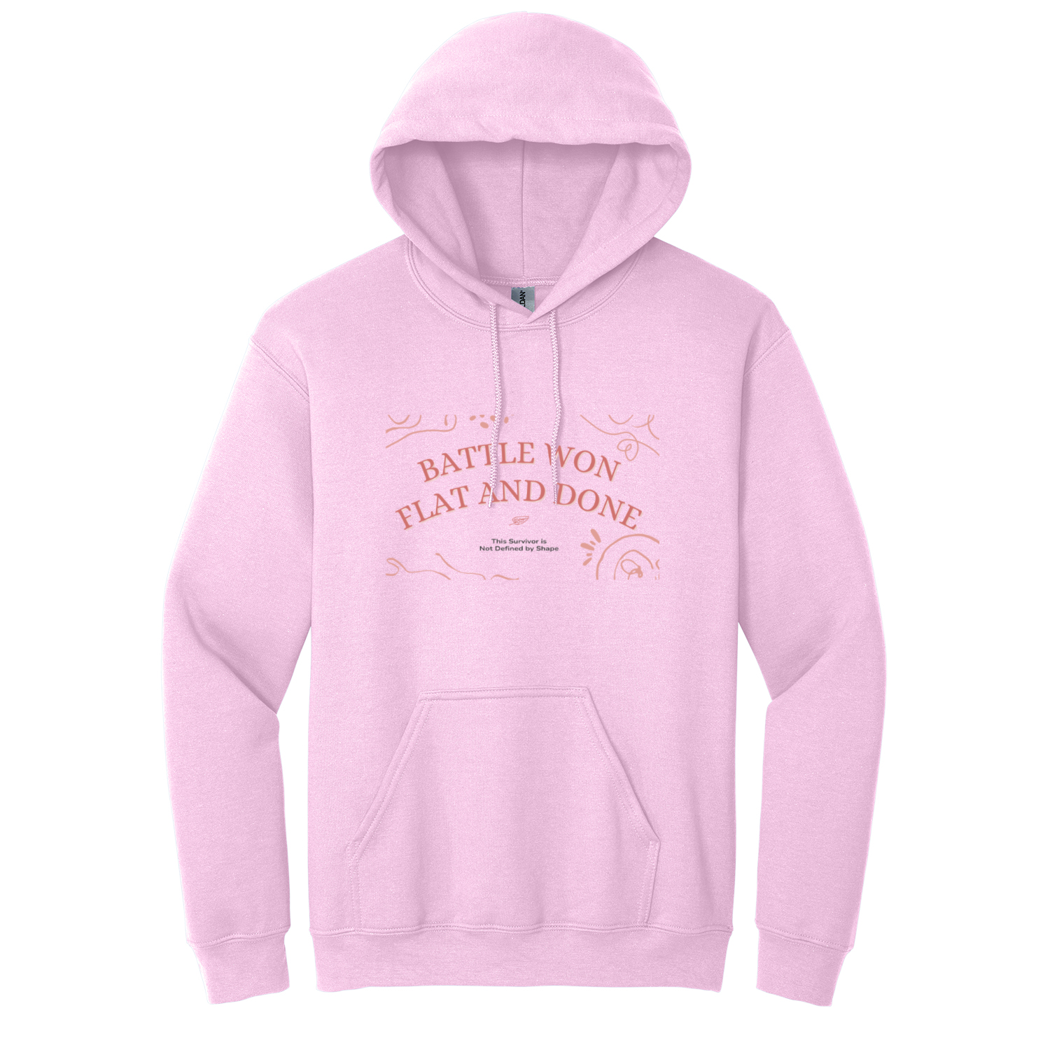 Introducing the Gildan 18500 Hoodie, the ultimate blend of style and comfort. Crafted with a soft and cozy fabric, this hoodie offers warmth and durability. It's double-lined hood and spacious front pocket provide added functionality.