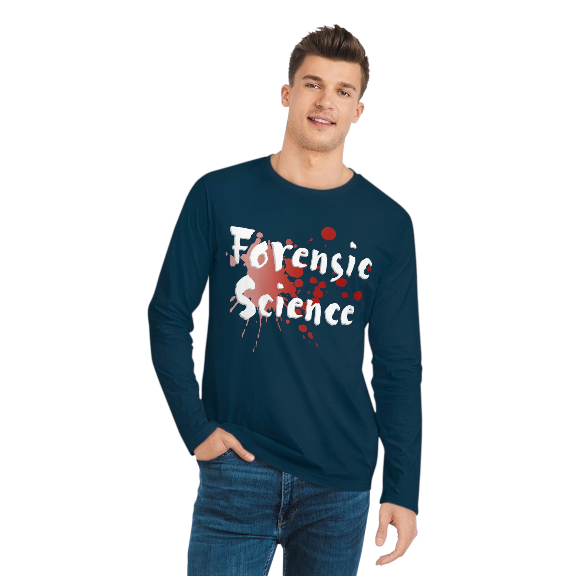 Made from 100% organic, ring-spun, combed cotton for a luxurious feeling of comfort. These personalized long sleeve shirts feature a medium fabric with a medium fit and a set in sleeve, providing a fantastic overall feeling for any time of the day.