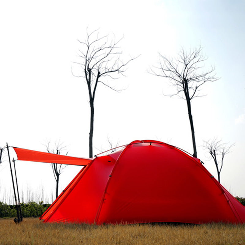 This Silicon Coated Windproof Rainproof Ultralight Tent offers the highest waterproof rating available and uses advanced silicon coating technology to ensure protection against the harshest weather conditions. The ultralight design and compact shape make it easy to transport and perfect for any outdoor adventure. 