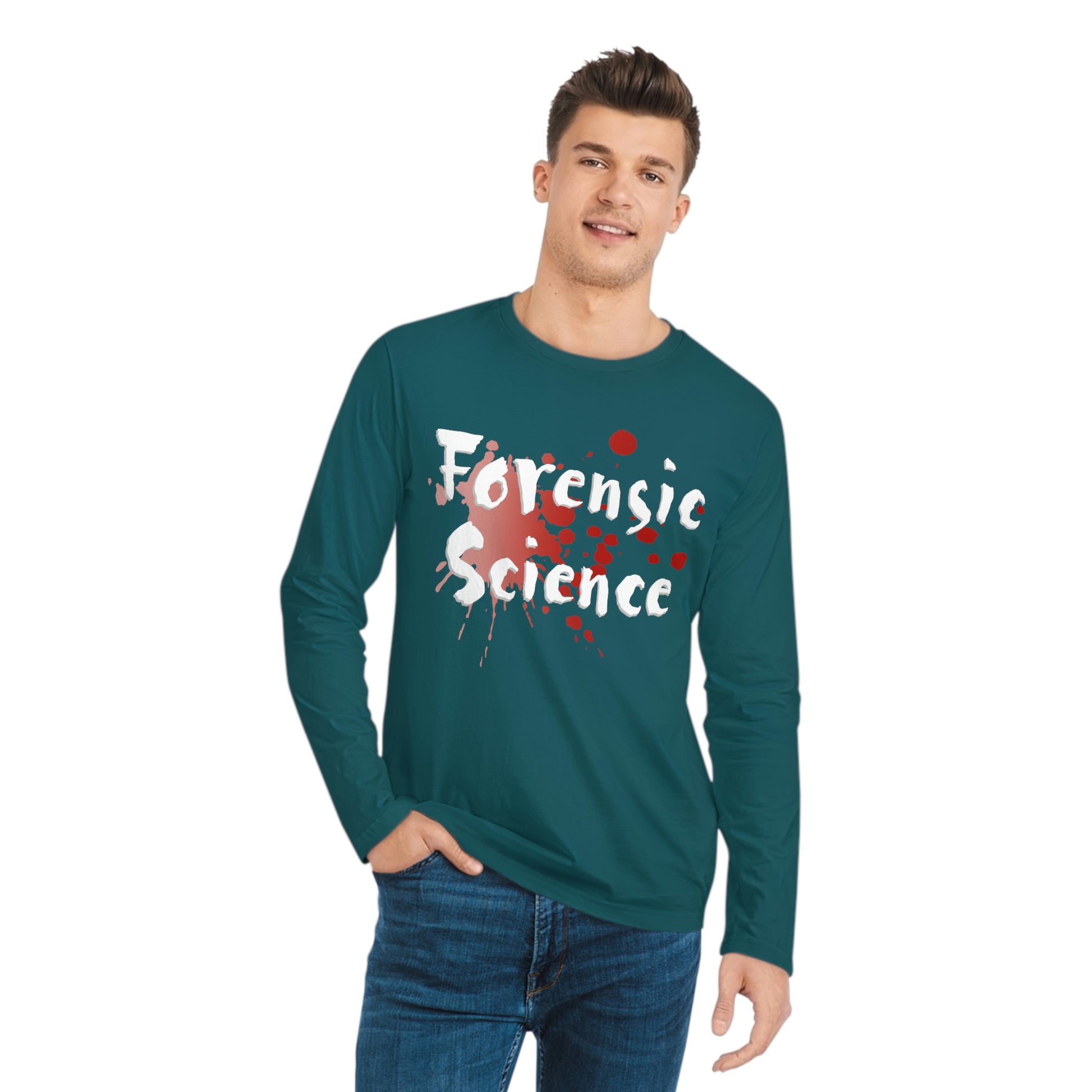 Made from 100% organic, ring-spun, combed cotton for a luxurious feeling of comfort. These personalized long sleeve shirts feature a medium fabric with a medium fit and a set in sleeve, providing a fantastic overall feeling for any time of the day.