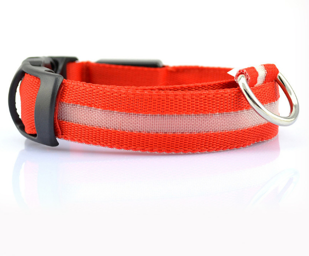 This Safety LED Dog Collar provides 360 degrees of visibility, so you can keep your pup safe when out for their nightly walks. It features bright LED lights that offer peace of mind and let everyone know that your beloved pup is nearby. 