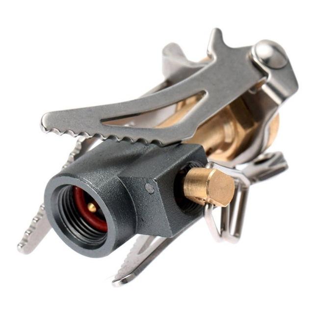 Only weighs 50g, mini size, easily fit into your pocket. Strong firepower up to 3000W. With foldable switch to control the power as you need. Collapsible bracket, anti-skid and with strong bearing capacity. Comes in a pouch for convenient carry. Note: Gas cartridge in NOT included here.