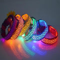 Light up your pup's wardrobe with the LED Safety Leopard Dog Collar! Featuring a sleek leopard-print design with LED lighting to keep your pup safe at night - so they can walk their wild side while staying seen. Let your furry friend light up the night in style!