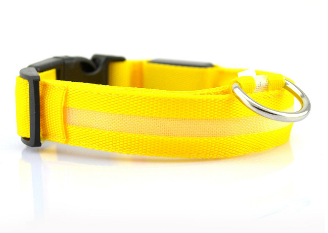 This Safety LED Dog Collar provides 360 degrees of visibility, so you can keep your pup safe when out for their nightly walks. It features bright LED lights that offer peace of mind and let everyone know that your beloved pup is nearby. 