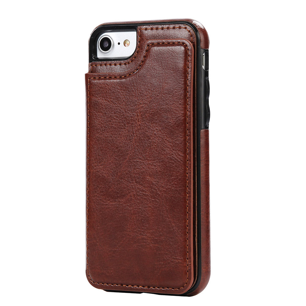 Multiple colors available for This iPhone Custom Phone Case and Wallet made of PU Leather to last and look good for a long time.