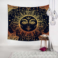 Indoor use as tapestry, wall-hanging, bedspread, wall art, ceiling decoration, bed cover, room divider, curtain, table cloth, college dorm decoration or privacy protection, sofa cover, black and white make your home look very simple and full of mystery. Outdoor like picnic blanket, beach blanket, beach towel. Also a great gift idea for older relatives and friends.