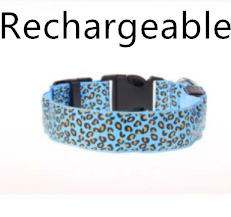 Light up your pup's wardrobe with the LED Safety Leopard Dog Collar! Featuring a sleek leopard-print design with LED lighting to keep your pup safe at night - so they can walk their wild side while staying seen. Let your furry friend light up the night in style!
