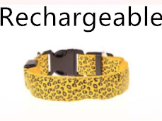 Light up your pup's wardrobe with the LED Safety Leopard Dog Collar! Featuring a sleek leopard-print design with LED lighting to keep your pup safe at night - so they can walk their wild side while staying seen. Let your furry friend light up the night in style!