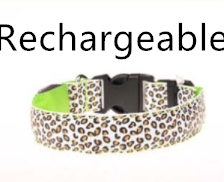 Light up your pup's wardrobe with the LED Safety Leopard Dog Collar! Featuring a sleek leopard-print design with LED lighting to keep your pup safe at night - so they can walk their wild side while staying seen. Let your furry friend light up the night in style!