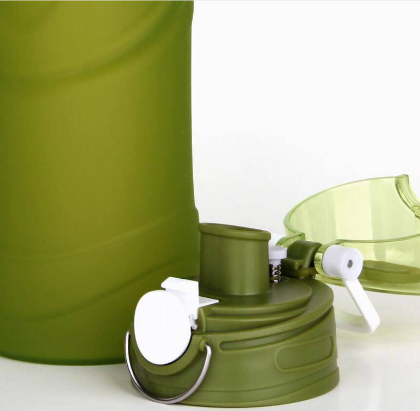 This ﻿Eco-Friendly 750ml Collapsible Silicone Water Bottle is perfect for work, school, hiking, camping, running, biking, boating or where ever you need that fresh cool drink of water. Made of food grade silicone and folds down to easily pack away. Reusable to save you money and save the environment. 