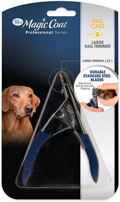 The Magic Coat Professional Series features premium multi-purpose pet grooming tools for a salon-like experience right at home. Perfectly sized for smaller dogs, the Small Nail Trimmer offers control for easy dog nail clipping.