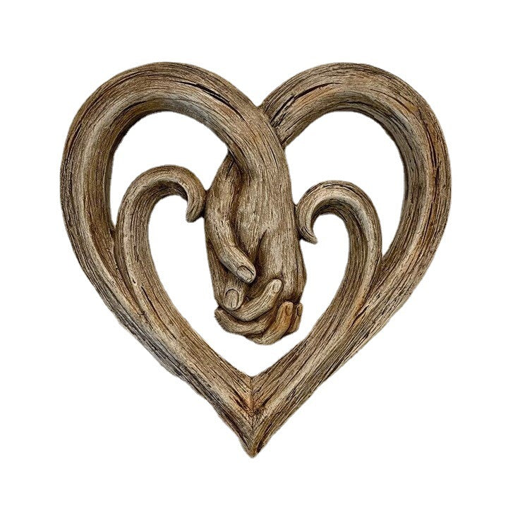Great Gift: Express your love and surprise your partner with wood interconnected hearts. perfect gift for men and women or brides and grooms. Suitable for different events and occasions-engagement, wedding, anniversary, silver wedding anniversary, etc.