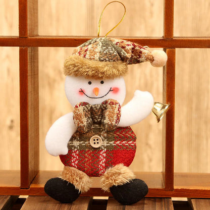 These adorable cloth Christmas dolls are a delightful ornament. They make great gifts for friends and family or lovely Christmas ornaments or party decorations. The Christmas dolls are small enough to hang on your Christmas tree, on doors and windows, they are practical and good looking. 