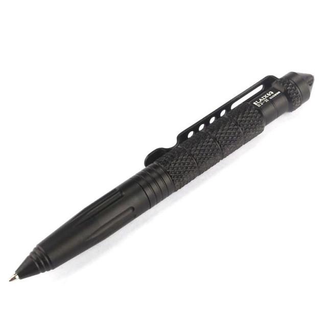 A great tactical pen for emergency situations and comes in Black, Gold and Gray. Made out of high quality Aircraft Aluminum is a great self defense tool to have around when that bully comes for your candy. Easily hidden out of site, so that bully doesn't know its coming.