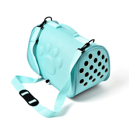 Bring your furry friend anywhere you go with this Pet Travel Backpack! It's perfect for taking your pet on walks, hikes, or even for long journeys. With its adjustable straps and breathable material, your pet will feel comfortable and safe all the way.