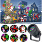 You get 16 Patterns in this beautiful light display. Perfect for the avid Christmas fan. This projector is waterproof and can be used outside for a festive LED laser projector light display and can be used indoors as well as a creative party light decoration. 
