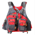 This Perfectly Crafted breathable sports life utility jacket includes a premium ripstop polyester shell and replaceable EPE foam inside for superior buoyancy. This excellent sports jacket includes Four generous chest pocket, four zipped front pockets, two side mesh pocket, and one generous back pocket in total.