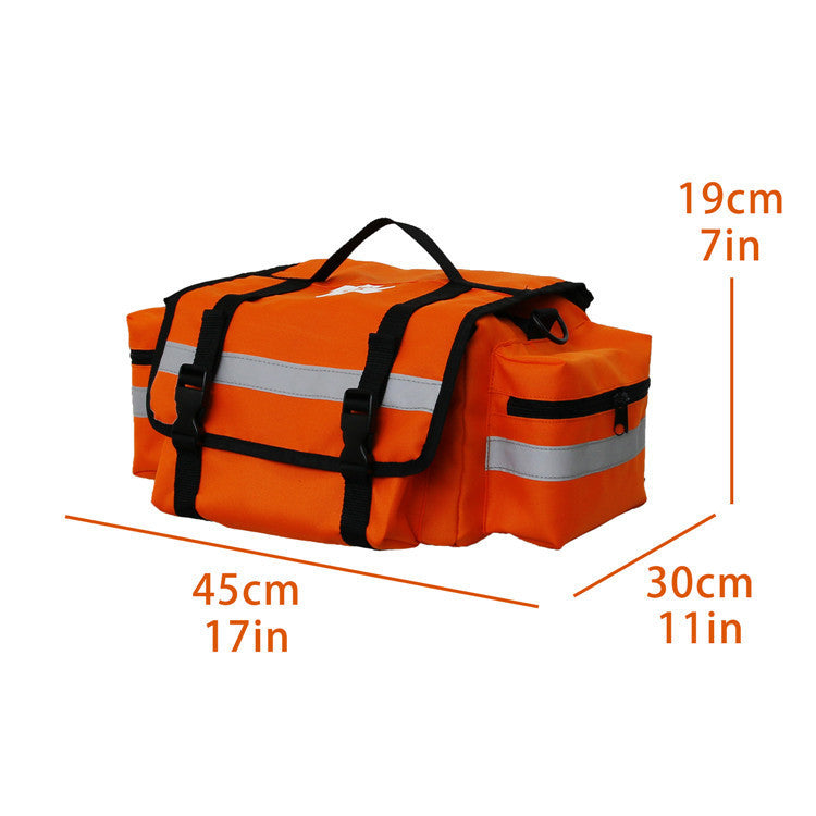 The Tactical First Aid Medical Kit is here to save the day, whether it's a zombie apocalypse or just a boo-boo. It's your go-to first responder, with all the supplies you need to be prepared - and look badass - in any situation. 