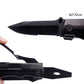 This awesome survivors folding multi-tool hand tool is perfect for your survival kit, prepping kit or emergency kit. So many great tools in such a strong small package.  The comfortable grip makes using the tools easy and convenient. A must have tool set for any home, office or campground. 