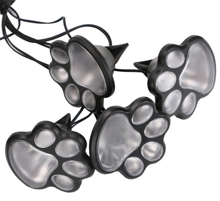 Not only are these LED solar animal paw light adorable, but you can put them anywhere in  your yard, garden, bring them camping, fishing or anywhere you might need a little lighting to brighten up your dark pathway. 