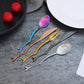 These handsome stainless steel branch style cutlery pieces make a most excellent addition to a special dinner or fun outdoor picnic. With several colors to choose from you can mix and match or purchase the same style in the amount that fits your special occasion. The stick design is fun and quirky.  Enjoy the entertainment factor at parties, let others be jealous. 