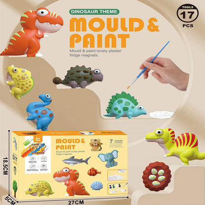 These do it yourself plaster pieces are cute and fun to create and then paint and use in your home. All the pieces, parts and tools are included to have a fun family night creating cute creatures or animals and then putting your unique designs and style on with paint. What a fun project and helps kids with ability training. 