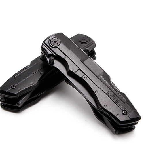 This awesome survivors folding multi-tool hand tool is perfect for your survival kit, prepping kit or emergency kit. So many great tools in such a strong small package.  The comfortable grip makes using the tools easy and convenient. A must have tool set for any home, office or campground. 