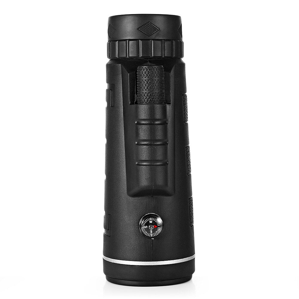 This 40X60 Telescope Zoom Scope with Compass Tripod Phone Clip is perfect for all of your outdoor adventures. Capturing those amazing photos and videos that you desire to share with your friends and family.  Makes great professional looking photos and videos for your online business, social medial sharing and putting on YouTube. 