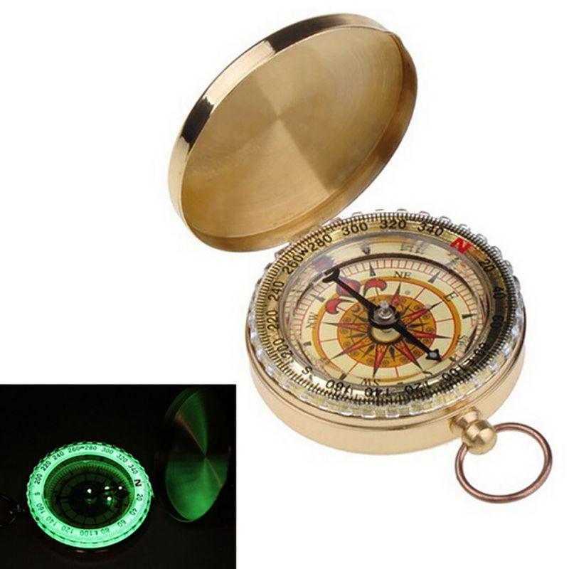 A nice portable designed golden compass, convenient to carry with High sensitivity and stability, a beautiful fit for those rugged areas and glows in the dark