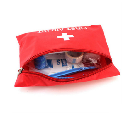 This Small Travel Sized Outdoor First Aid Kit is a must-have sidekick for your next adventure! Keep it tucked away in your bag, and you'll be ready for anything life (or nature) throws at you. With a variety of medical supplies, this kit has got you covered for all the bumps, cuts, and scrapes life brings. Don't let your next outdoor excursion get derailed by an injury—this small but mighty kit has you covered!