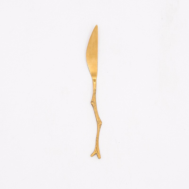 These handsome stainless steel branch style cutlery pieces make a most excellent addition to a special dinner or fun outdoor picnic. With several colors to choose from you can mix and match or purchase the same style in the amount that fits your special occasion. The stick design is fun and quirky.  Enjoy the entertainment factor at parties, let others be jealous. 