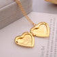 This beautiful locket is the perfect way to keep your special message close to your heart. Crafted using high-quality stainless steel and featuring intricate heart detailing, this piece of jewelry will last a lifetime. With a secure, snap-well closure, you can be sure your beloved message will remain safe and private.