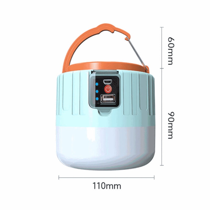 With solar recharging you won't have to worry about your tent being too dark while camping. This LED rechargeable remote controlled tent light is super bright to light up even the darkest of nights.