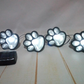 Not only are these LED solar animal paw light adorable, but you can put them anywhere in  your yard, garden, bring them camping, fishing or anywhere you might need a little lighting to brighten up your dark pathway. 