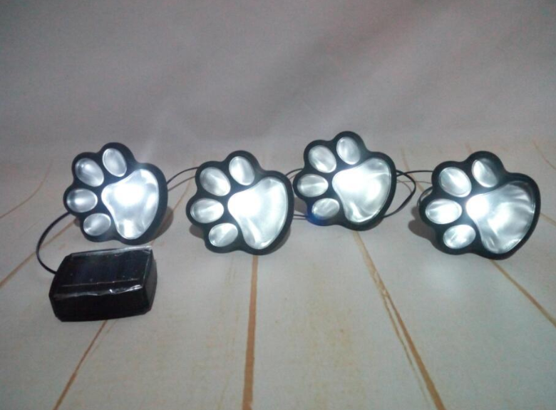 Not only are these LED solar animal paw light adorable, but you can put them anywhere in  your yard, garden, bring them camping, fishing or anywhere you might need a little lighting to brighten up your dark pathway. 
