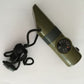 In an emergency situation you want to have a whistle near by to warn or call for help.  If someone is looking for you or you are trying to get rescued a whistle is essential to be found quickly and can be a life saving tool.  
