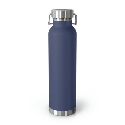 This Original Forensic Science design copper vacuum insulated bottle has Double-wall construction means that hot liquids can remain hot up to 12 hours while colder choices can last a full 48 hours; that’s two whole days.