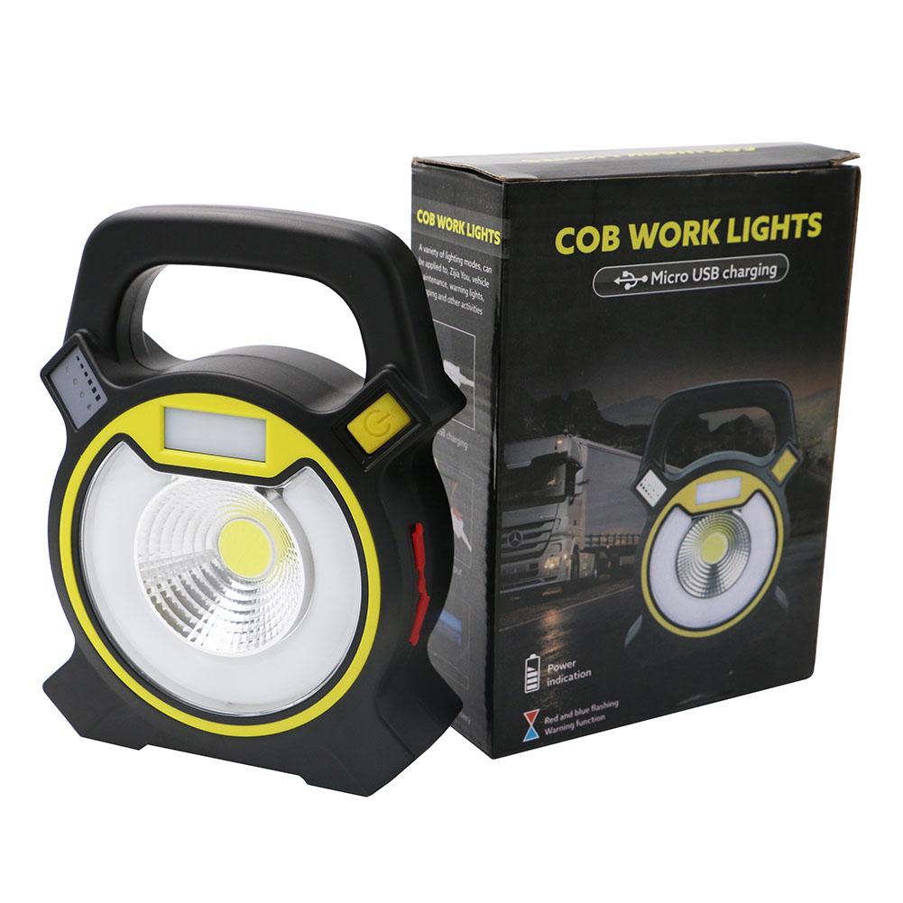 This 30W LED USB Rechargeable Portable Spotlight is the necessary work light in your toolbox. You can call it a work light, but it is not just a work light. It can help you in your dark place to do your task. You can use it camping, car repair, travel, home use, power outages and emergency situations.