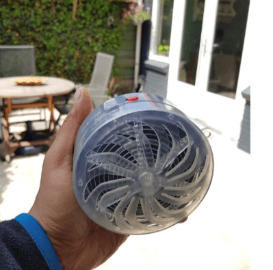 You can take this solar powered mosquito killer lamp on the road with you while traveling, camping, at sporting events or at the park.  If you are primarily concerned about flies or moths, Solar Buzzkill may be a good fit for you.