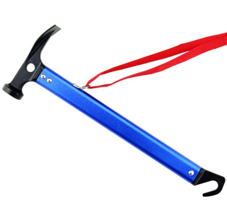 This lightweight multi-purpose hammer is an essential piece of gear for any aspiring mountaineer! Whether you’re setting pitons, driving tent stakes, or showing off your hammer-swinging skills, this hammer is sure to help you tackle any alpine adventure like a pro!