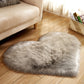 A beautiful soft artificial wool colorful heart rug with several colors to choose from makes the perfect Valentine's Day gift, birthday gift or special occasion gift. Choose the color that fits your unique style. Great for your bedroom, front room, kitchen, bathroom, office, zen room or any other place that you need a splash of color and a comfortable place to snuggle your toes into.