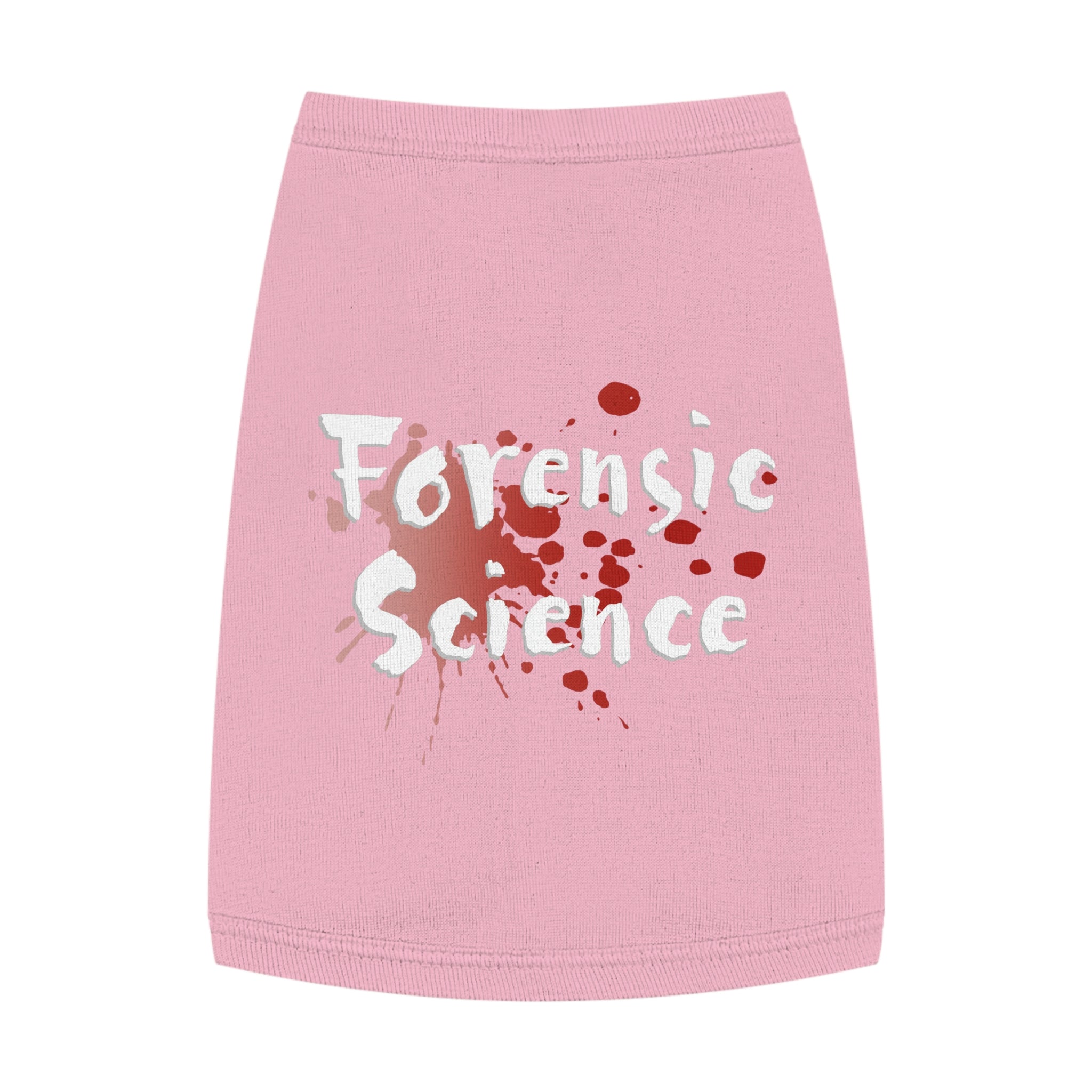 Custom pet clothes are more than just good fashion, they’re also perfect for keeping your tiny (or not so tiny) friend warm. This pet tank is 100% cotton for base colors but includes polyester in heather variations. It is safe to machine wash and comes in multiple sizes