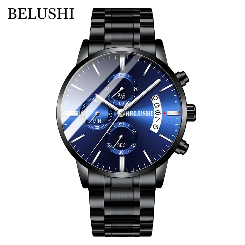 This Men's Luxury High-end Waterproof Quartz Wristwatch is a handsome choice for any man on your list. Your father, brother, son, friend or co-worker would love receiving this luxurious watch for Christmas, Birthday, Anniversary or any special occasion. This watch is perfect for that fancy party, office event, business meeting, on a special date with your lovely lady. 