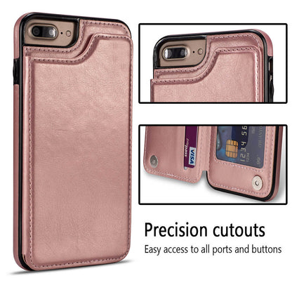 Multiple colors available for This iPhone Custom Phone Case and Wallet made of PU Leather to last and look good for a long time.